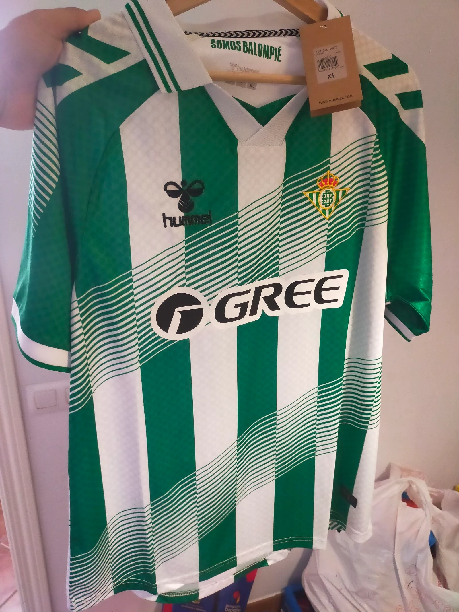 Camiseta futbol Betis 